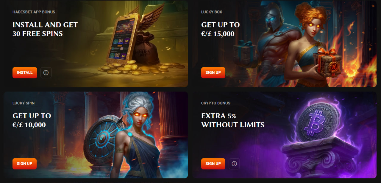 hadesbet casino promotions